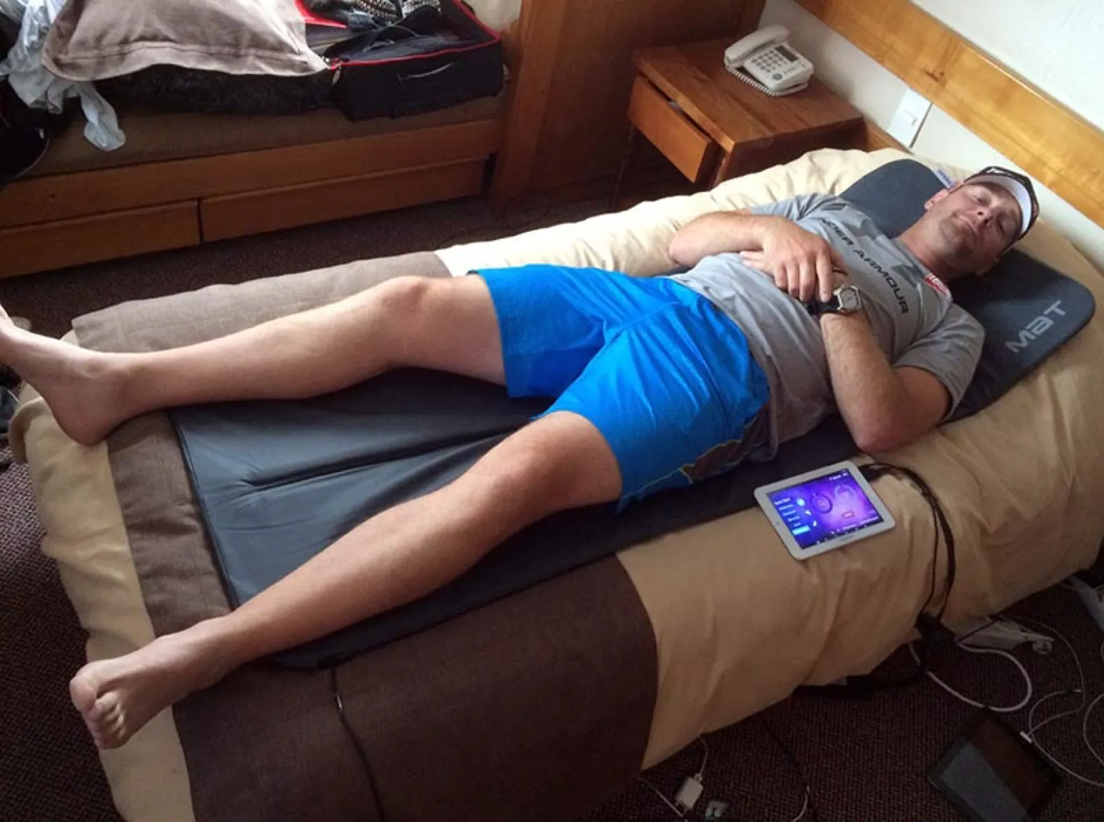 Professional athlete who uses PEMF for recovery and performance